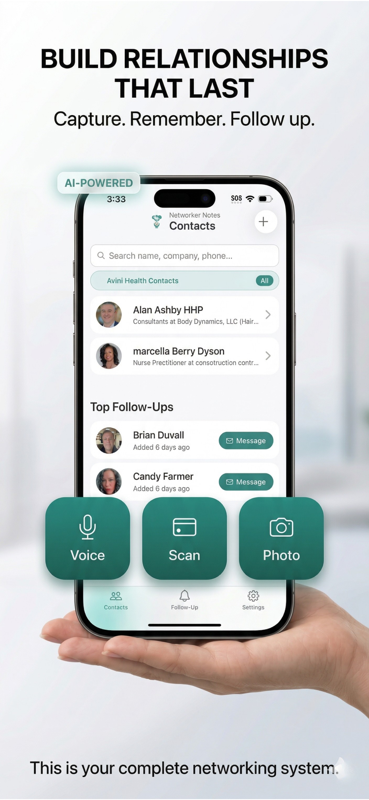 Networker Notes - Capture, Organize, Connect
